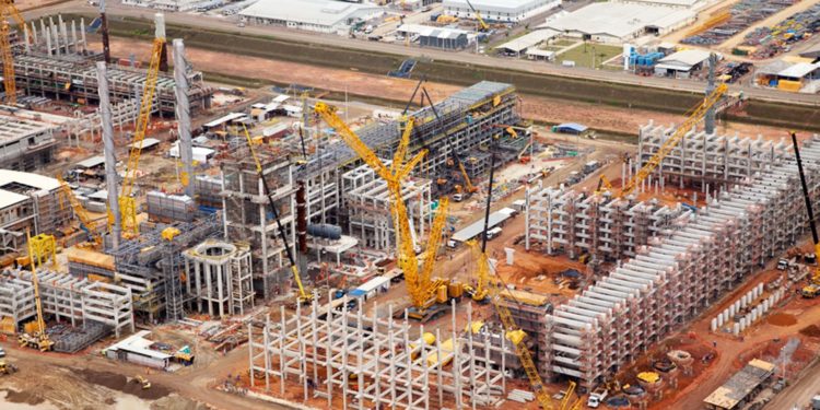 Obras do Comperj