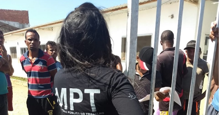 Inspeção do MPT na Nova Canabrava