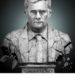 Arte Sérgio Moro em processo de rachadura