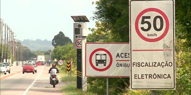 Radares eletrônicos em rodovias federais