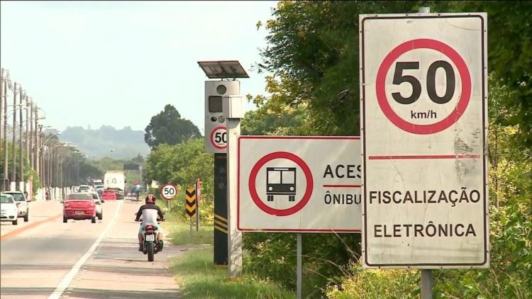 Radares eletrônicos em rodovias federais