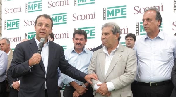Sérgio Cabral, Renato Abreu, Paulo Melo e Pezão