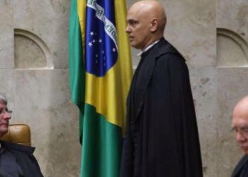 Alexandre de Moraes entre Janot e Gilmar Mendes