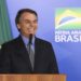 Jair Bolsonaro durante cerimônia de sanção da Lei de Liberdade Econômica