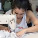 Curso de costura solidária da Associação Bem Faz Bem