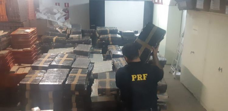 Carregamento de Maconha apreendido no Paraná