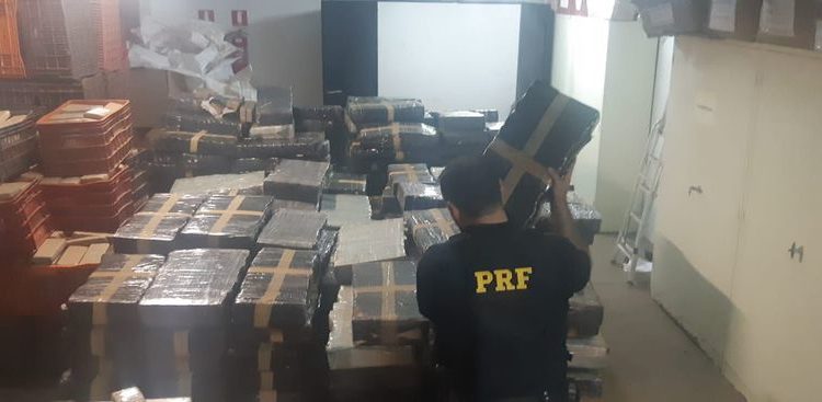 Carregamento de Maconha apreendido no Paraná