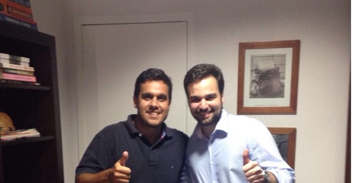 Prefeito de Campos Rafael Diniz e Caio Vianna