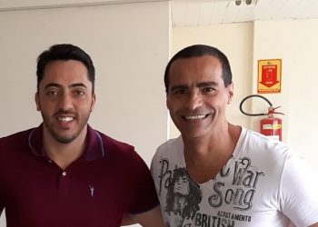 Lauro Fabri e Beto Cereais, em Varre-Sai