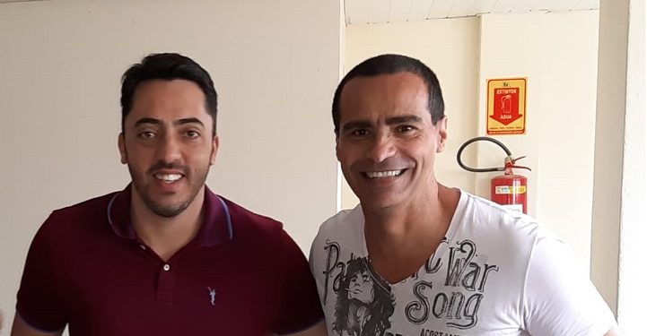 Lauro Fabri e Beto Cereais, em Varre-Sai
