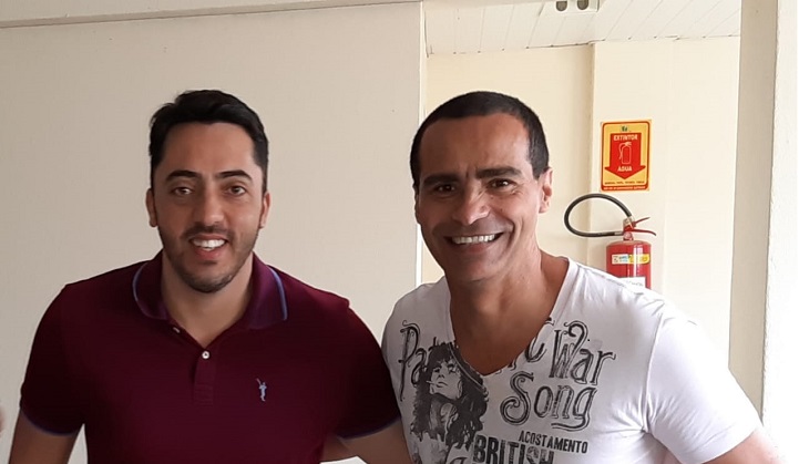 Lauro Fabri e Beto Cereais, em Varre-Sai