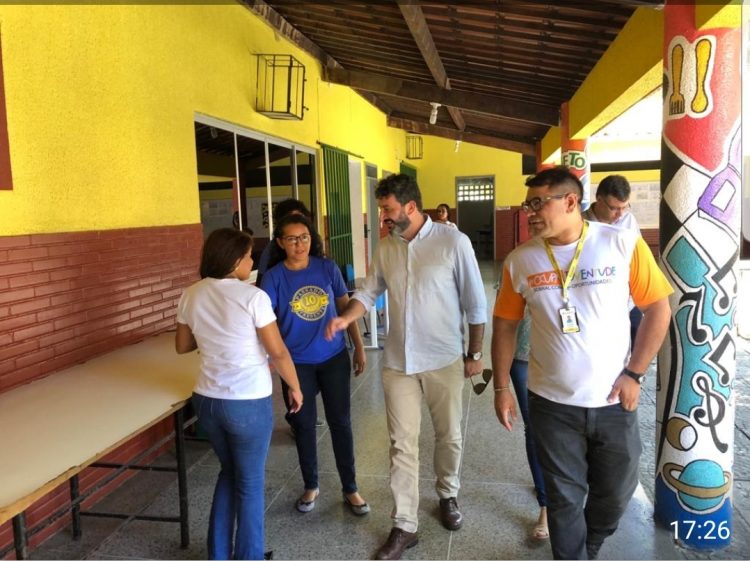 Secretario de Educação Brand Arenari