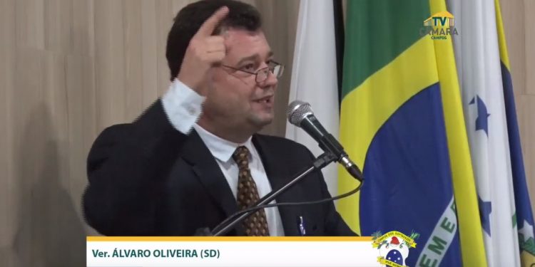 Vereador Álvaro Oliveira