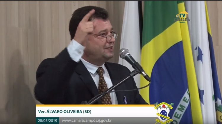 Vereador Álvaro Oliveira