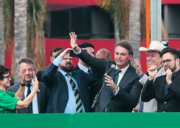 Bolsonaro no lançamento da Aliança pelo Brasil