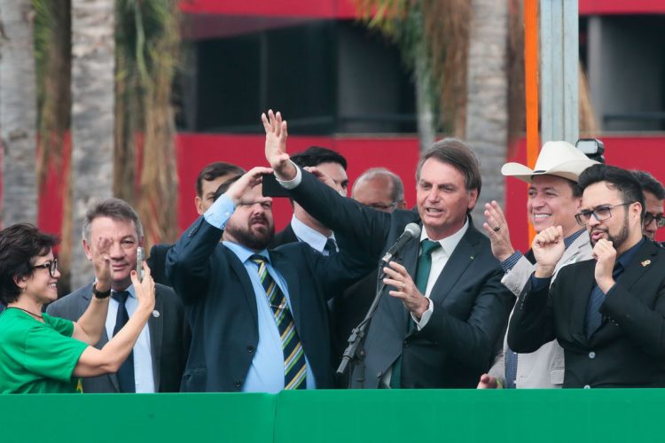 Bolsonaro no lançamento da Aliança pelo Brasil