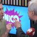 Augusto Nunes em ato de agressão