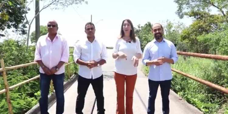 Prefeita de Quissamã Fátima Pacheco com vereadores