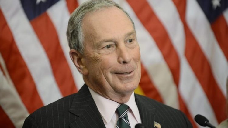Ex-prefeito de Nova York Michael Bloomberg