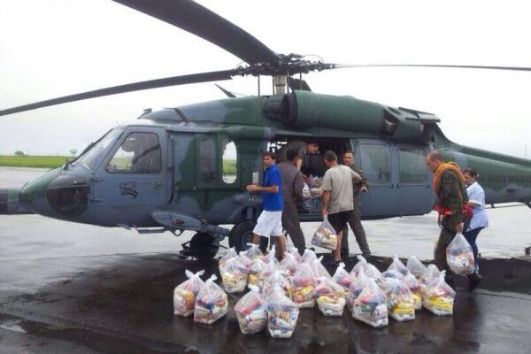 Helicóptero do Ministério da Defesa no ES