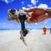 Praias contaminadas com óleo cru