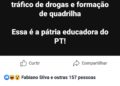 Militantes de extrema-direita promovendo Fake News
