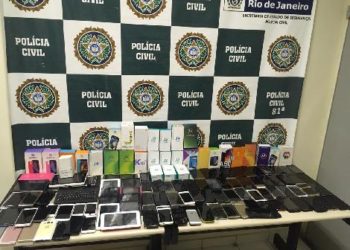 Celulares roubados em Niterói (RJ)