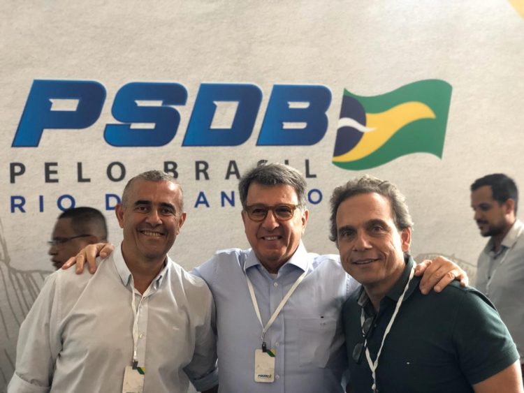 Guto Garcia, Paulo Marinho e Dr. Aluizio