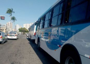 ônibus da empresa Rogil, em Campos-RJ