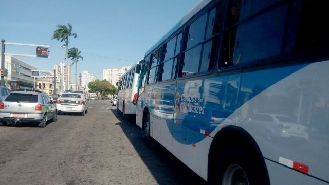ônibus da empresa Rogil, em Campos-RJ