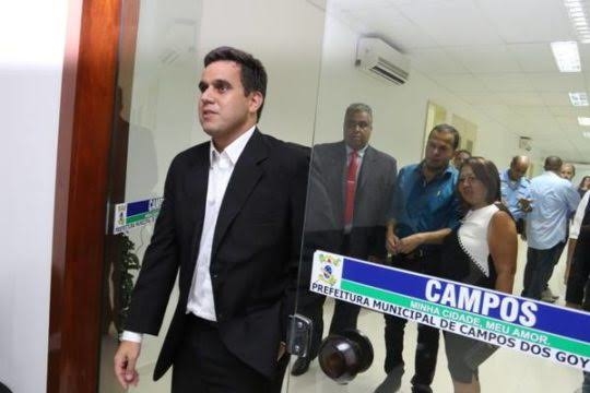 Prefeito de Campos-RJ Rafael Diniz