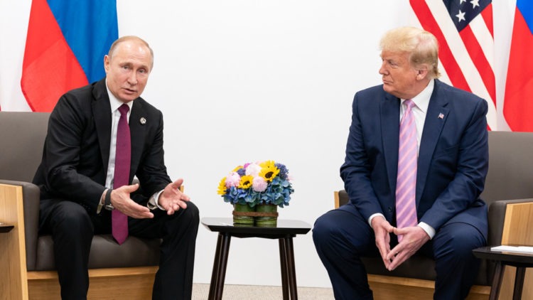Putin e Donald Trump