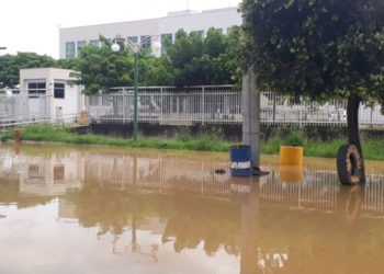 Comarca inundada pela chuva