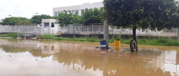 Comarca inundada pela chuva