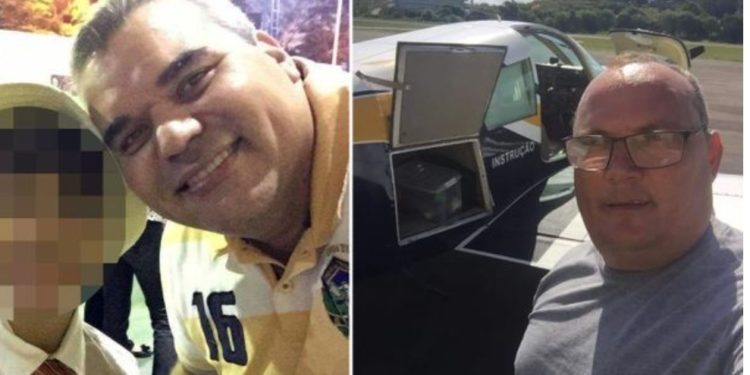 Vitimas de acidente aéreo em Guarapari-ES