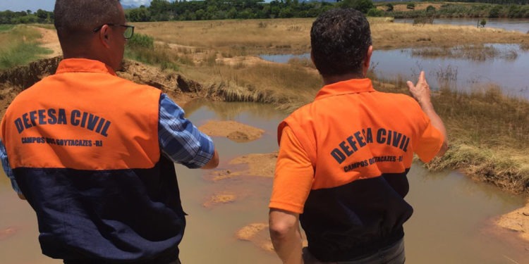 Defesa Civil - rio Muriaé