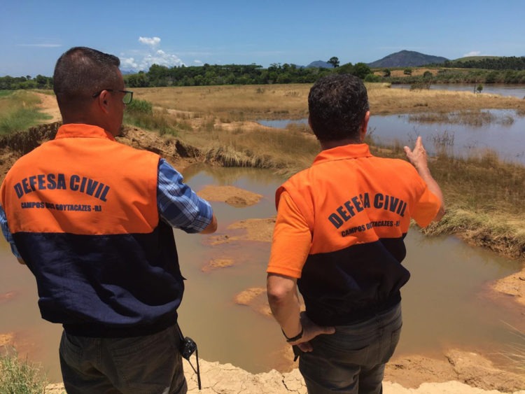 Defesa Civil - rio Muriaé