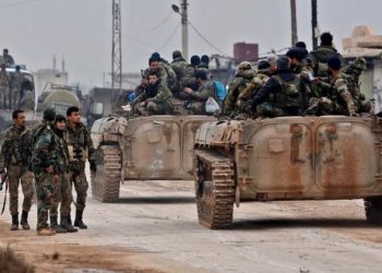 Exército da Síria em Aleppo