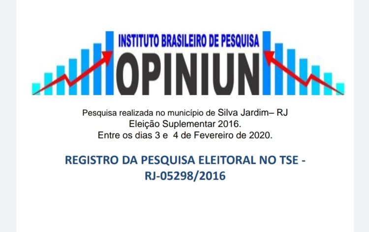 Pesquisa Opinun - Silva Jardim