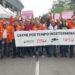 Petroleiros em greve