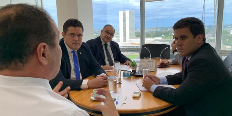 Prefeito de Campos-RJ Rafael Diniz em Brasília