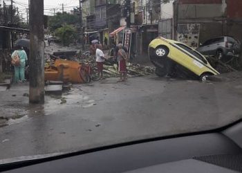 Temporal na cidade do Rio de Janeiro