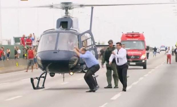 Wilson Witzel - uso de helicóptero