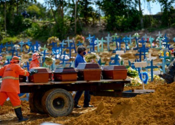Mortes por Covid-19 no Brasil