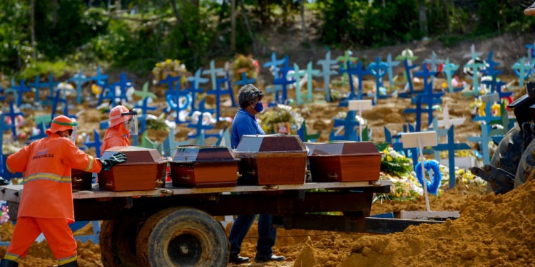 Mortes por Covid-19 no Brasil