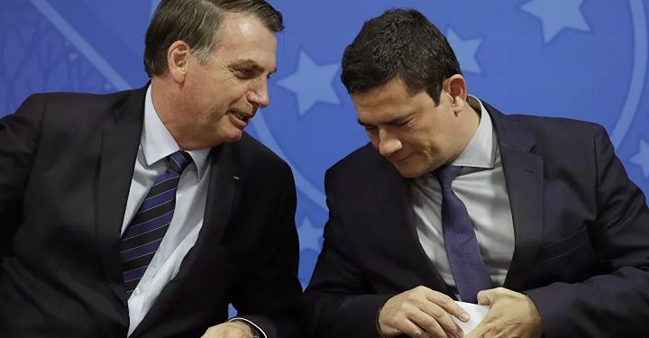 Bolsonaro e Sérgio Moro