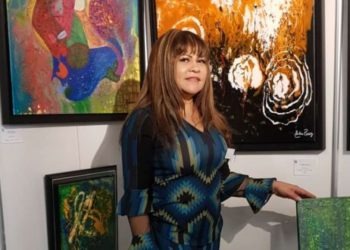 Artista plástica Leda Risse