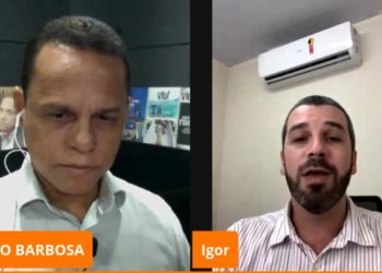 Roberto Barbosa na Live com Igor Sardinha