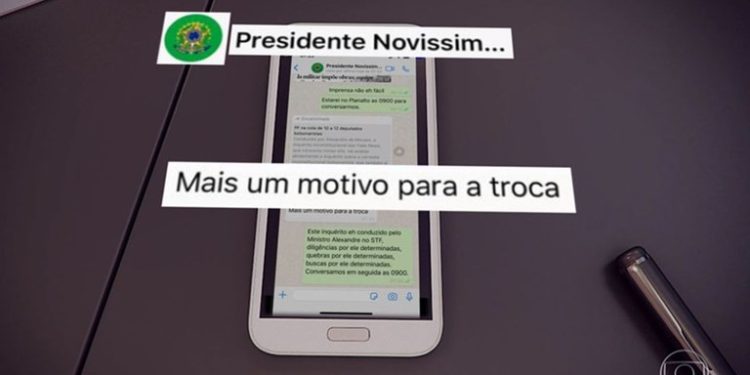 Prini da conversa de Moro com Jair Bolsonaro