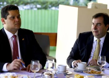 Rodrigo Maia e Alcolumbre